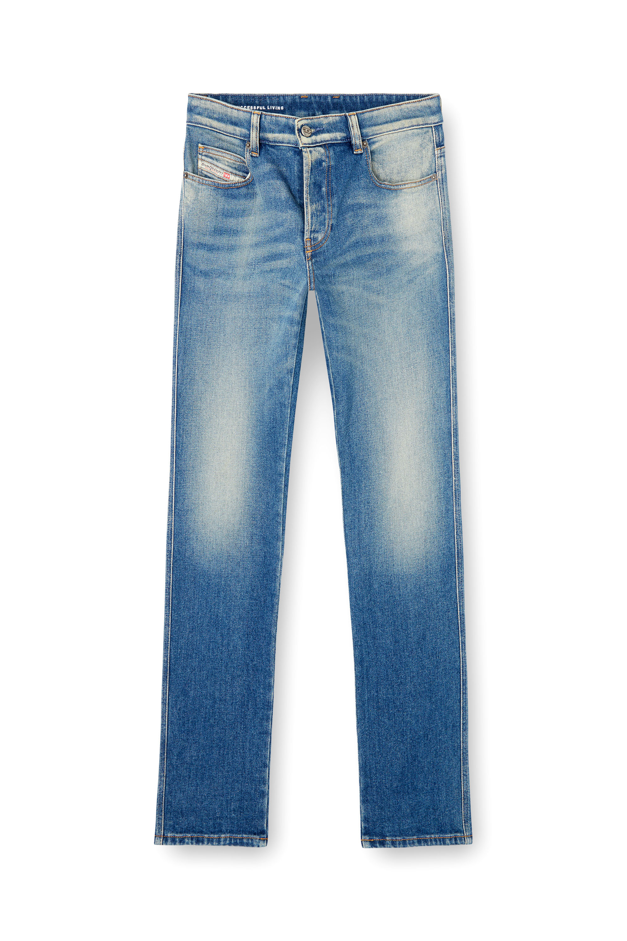 Diesel - Man's Slim Jeans 1993 D-Vyl 09M14, Medium blue - 2