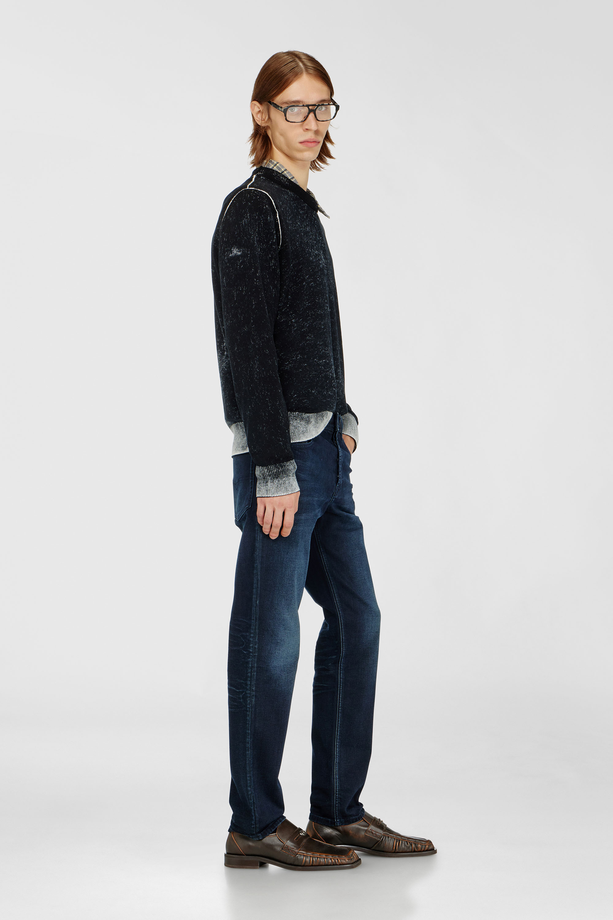 Diesel - Man's Regular Jeans 2023 D-Finitive 0BMBX, Dark Blue - 2