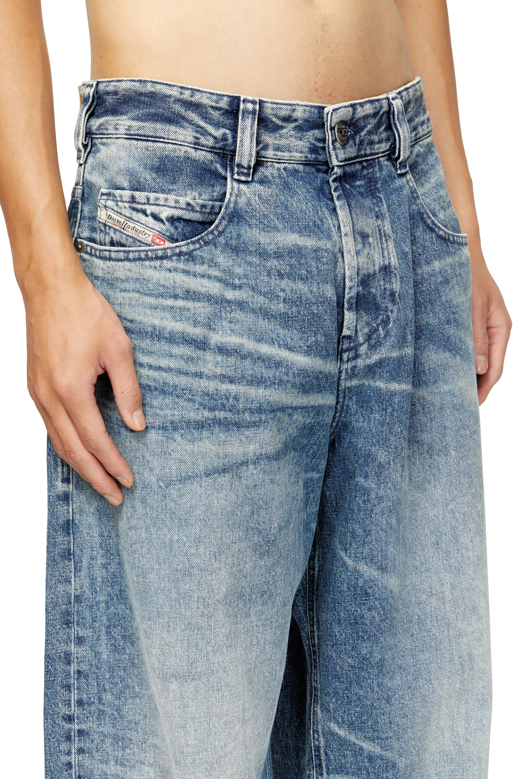 Diesel - Unisex's Relaxed Jeans 1997 D-Enim 007DA, Light Blue - 5