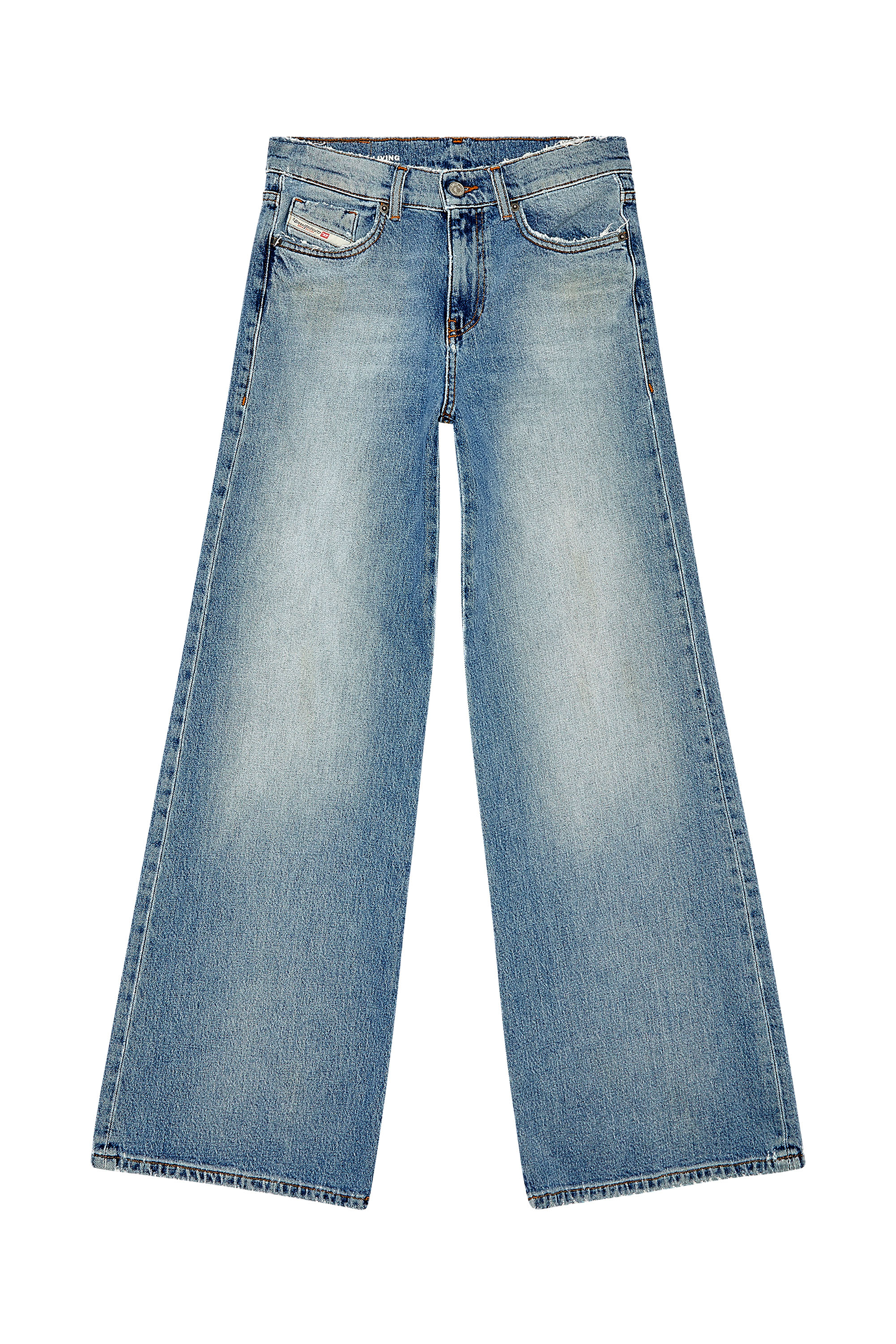 Diesel - Woman's Flare Jeans 1978 D-Akemi 0DQAD, Light Blue - 2