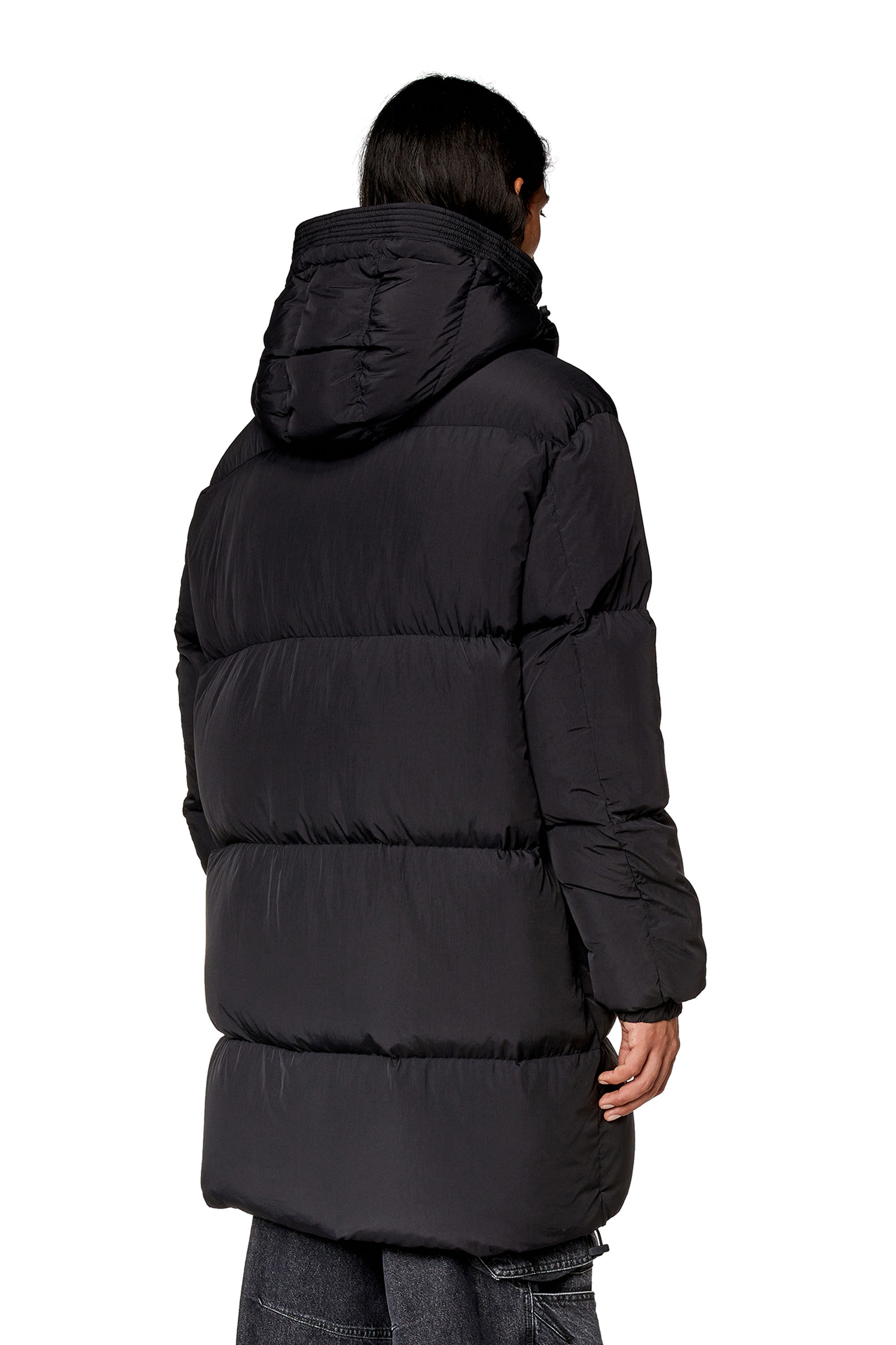 Diesel - W-ROLFYS-LONG, Black - Image 4