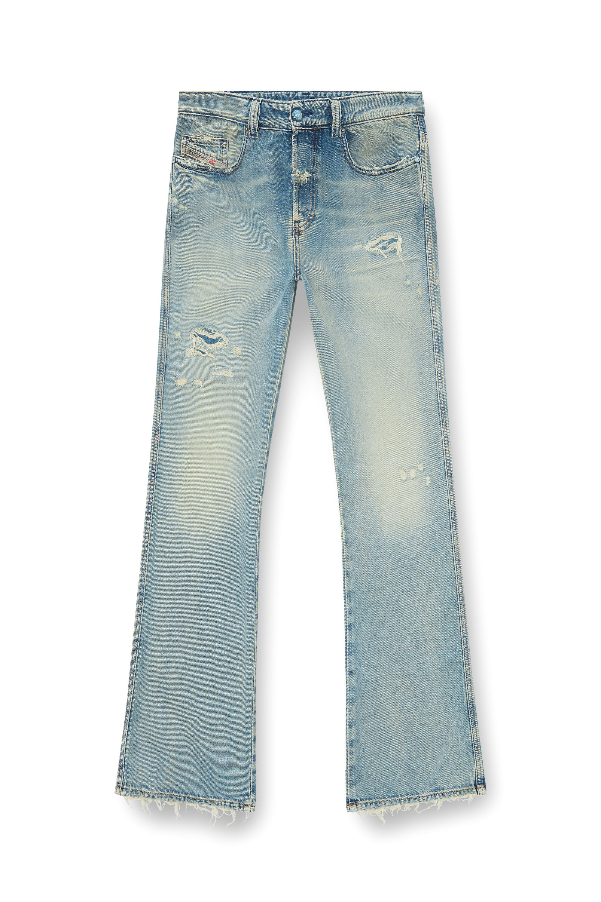 Diesel - Man's Bootcut Jeans 1998 D-Buck 09N23, Light Blue - 3