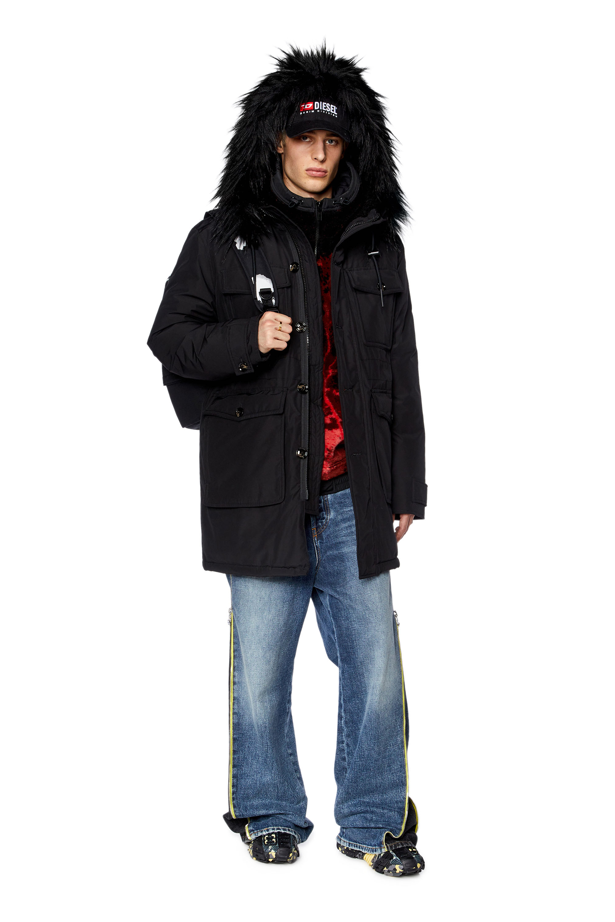 Diesel - W-JORGY, Black - Image 2