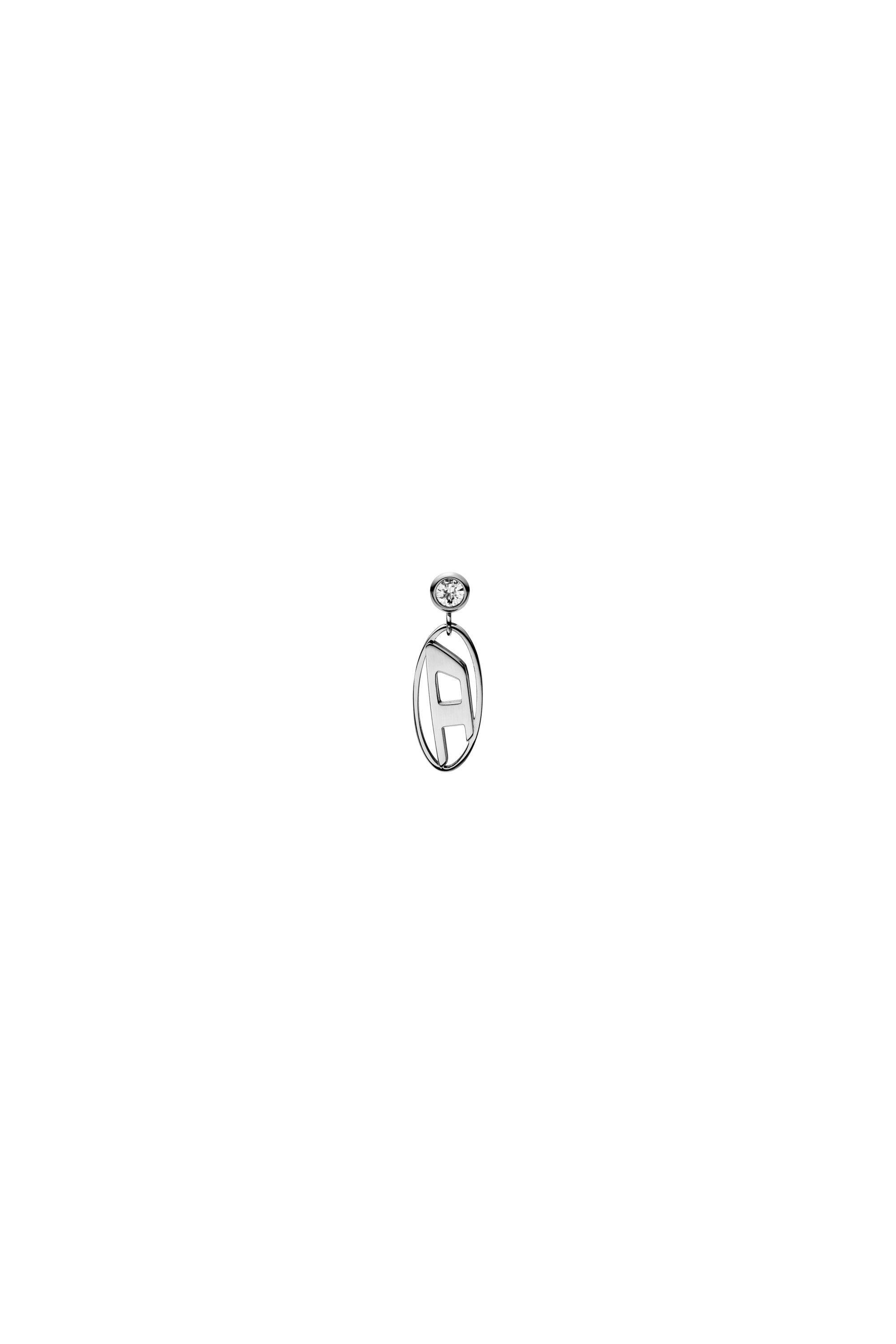 Diesel - DX1655040 JEWELLERY, Unisex's Stainless steel drop earring in Silver - 2