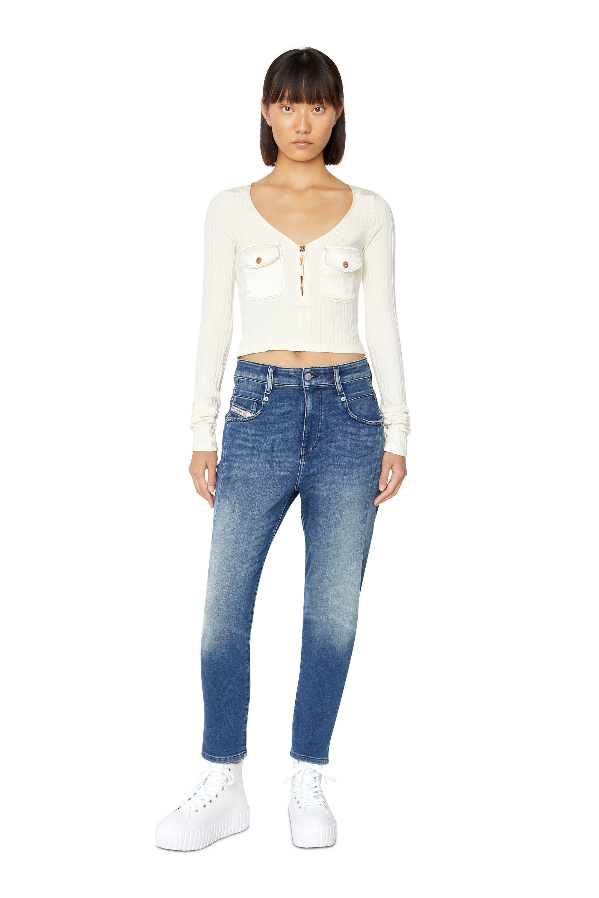 Diesel - S-HANAMI MID X, White - Image 7