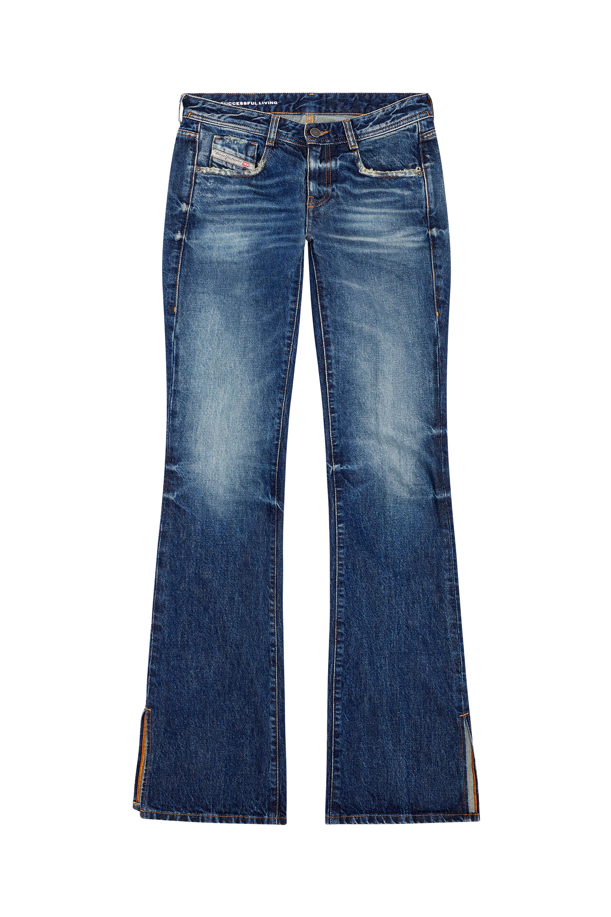 Diesel - Bootcut and Flare Jeans 1969 D-Ebbey 09G92, Dark Blue - Image 3
